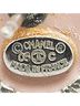 Chanel 100% Metal Pink CHANEL Coco Mark Oval Earrings Silver Pink Metal Women's One size - photo 5
