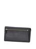 Chloé 100% Leather Black Chloé Chloe Georgia double flap long wallet in black leather. Women's. One size - photo 2