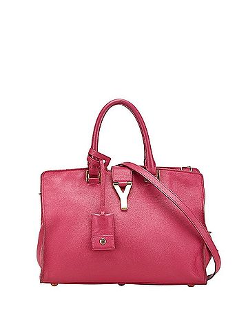 Saint Laurent Saint Laurent Petit Cabas Y-line handbag shoulder bag pink leather women's SAINT LAURENT (view 1)