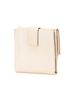 Gucci 100% Leather White Gucci Double Hook Bifold Wallet 368233 White Leather Women's GUCCI One size - photo 2