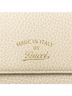 Gucci 100% Leather White Gucci Double Hook Bifold Wallet 368233 White Leather Women's GUCCI One size - photo 10