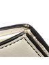 Prada 100% Leather White Black Prada Women's Bifold Wallet in White and Black Leather One size - photo 4