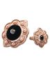 Gucci 100% Faux Pearl Pink Gucci Stud Ring 2-piece set Pink Plastic Faux Pearl Velvet Women's GUCCI One size - photo 1