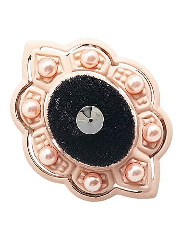 Gucci Gucci Stud Ring 2-piece set Pink Plastic Faux Pearl Velvet Women's GUCCI (view 2)