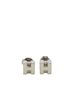 Hermès 100% Metal White Hermes Cage de H Cube Earrings Silver White Metal Women's HERMES One size - photo 1
