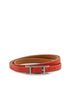 Hermès 100% Leather Brown Hermes API3 Long Bracelet Orange Brown Swift Women's HERMES One size - photo 1