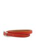Hermès 100% Leather Brown Hermes API3 Long Bracelet Orange Brown Swift Women's HERMES One size - photo 2