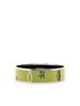 Hermès 100% Metal Multi Color Hermes enamel bangle silver green multicolor metal women's HERMES One size - photo 1