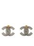 Chanel 100% Metal Silver Toned Chanel Coco Mark Earrings Silver Metal Women's CHANEL One size - photo 1