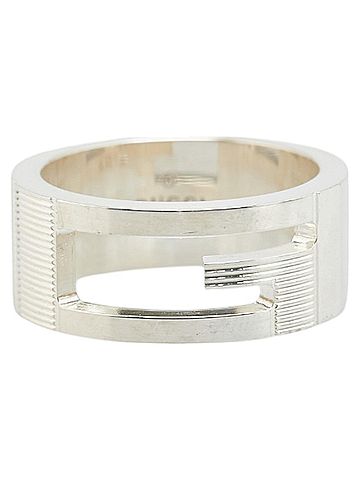 Gucci Gucci Cutout G Ring #11 SV925 Silver Women's GUCCI (view 2)