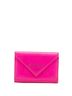 Balenciaga 100% Leather Pink Balenciaga Paper Mini Wallet, Tri-fold Compact 391446, Pink Leather, Women's, BALENCIAGA One size - photo 1