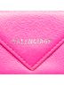 Balenciaga 100% Leather Pink Balenciaga Paper Mini Wallet, Tri-fold Compact 391446, Pink Leather, Women's, BALENCIAGA One size - photo 10