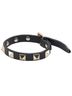 Valentino Black Valentino Rockstud Bracelet in Black Leather with Plated Finish for Women. One size - photo 2