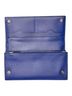 Valextra 100% Leather Blue Valextra Men's Blue Leather Long Wallet One size - photo 4