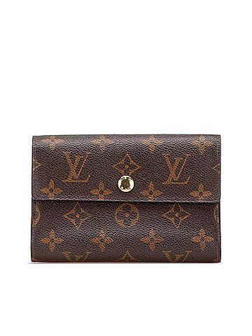 Louis Vuitton Louis Vuitton Monogram Portefeuille Alexandra Tri-fold Wallet M60047 Brown Women's LOUIS VUITTON (view 1)