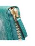 Gucci 100% Leather Green Gucci Micro Guccissima Zip-Around Wallet/Coin Purse 255452 Green Leather Women's GUCCI One size - photo 7