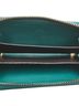Gucci 100% Leather Green Gucci Micro Guccissima Zip-Around Wallet/Coin Purse 255452 Green Leather Women's GUCCI One size - photo 8