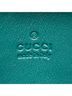 Gucci 100% Leather Green Gucci Micro Guccissima Zip-Around Wallet/Coin Purse 255452 Green Leather Women's GUCCI One size - photo 9