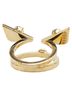 Fendi 100% Other Gold Toned Fendi Bugs Eye Monster Ring, #S, Gold Plated with Faux Pearls, Women's, FENDI One size - photo 5