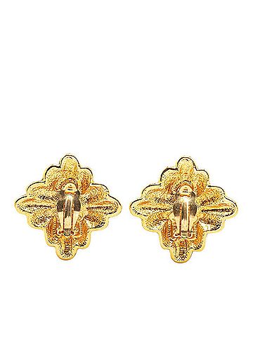 Chanel CHANEL Vintage Pearl Earrings, Gold Plated, Women's (view 2)