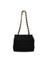 Salvatore Ferragamo Black Salvatore Ferragamo Vara Chain Tote Bag/Shoulder Bag AU-21 5252 Black Canvas and Leather Women's One size - photo 1