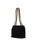 Salvatore Ferragamo Black Salvatore Ferragamo Vara Chain Tote Bag/Shoulder Bag AU-21 5252 Black Canvas and Leather Women's One size - photo 2