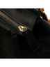 Salvatore Ferragamo Black Salvatore Ferragamo Vara Chain Tote Bag/Shoulder Bag AU-21 5252 Black Canvas and Leather Women's One size - photo 7