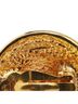 Chanel 100% Other Gold Toned CHANEL Vintage 1990 Logo Round Earrings, Gold Plated, Women's One size - photo 5