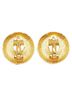 Chanel 100% Other Gold Toned Vintage Chanel Coco Mark Earrings, Gold Plated with Faux Pearls, Women's, CHANEL One size - photo 3