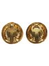 Chanel 100% Other Gold Toned CHANEL logo earrings, gold plated with faux pearls, for women One size - photo 3