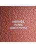 Hermès 100% Leather Brown Pink Hermes Hermès Zulu wallet/coin case, brown and pink Chevre, women's. One size - photo 7