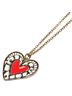 Christian Dior 100% Other Multi Color Christian Dior Dior Heart Long Necklace Gold Multicolor Plated Women's One size - photo 1