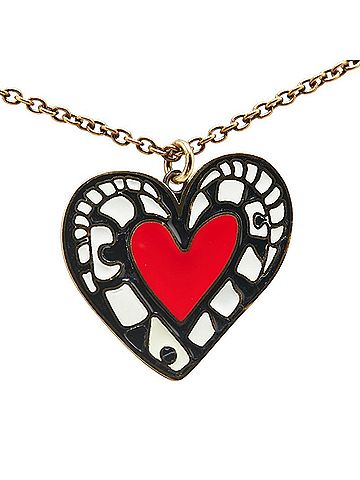 Christian Dior Christian Dior Dior Heart Long Necklace Gold Multicolor Plated Women's (view 2)