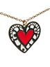 Christian Dior 100% Other Multi Color Christian Dior Dior Heart Long Necklace Gold Multicolor Plated Women's One size - photo 2