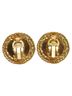 Chanel 100% Faux Pearl Gold Toned CHANEL Round Earrings, Gold Plated, Faux Pearl, Women's One size - photo 3