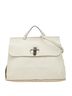 Gucci 100% Leather White Gucci Bamboo Daily Tote/Shoulder Bag, 2-Way, 370830, White Leather, Women's One size - photo 1