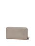 Tod's 100% Leather Gray Tod's Logo Plate Long Wallet, Round Zipper, Greige Leather, Women's, TOD'S One size - photo 2