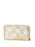 Tod's 100% Leather Gold Tod's Long Wallet with Round Zipper, Gold Leather, Women's, TOD'S One size - photo 2