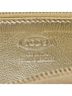 Tod's 100% Leather Gold Tod's Long Wallet with Round Zipper, Gold Leather, Women's, TOD'S One size - photo 9