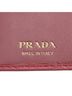 Prada 100% Leather Pink Prada Tri-fold Wallet Pink Leather Women's PRADA One size - photo 8