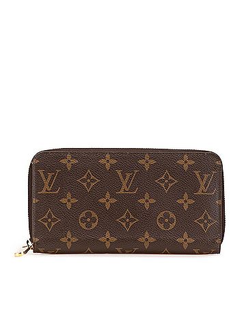 Louis Vuitton Louis Vuitton Monogram Zippy Wallet, Round Zipper Long Wallet M41895, Brown Fuchsia, Women's, LOUIS VUITTON (view 1)