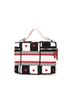 Christian Dior 100% Canvas Red White Black Christian Dior Dior Diora Mall Vanity Bag, Handbag, 2-Way, Black, White, Red, Canvas, Women's, One size - photo 2