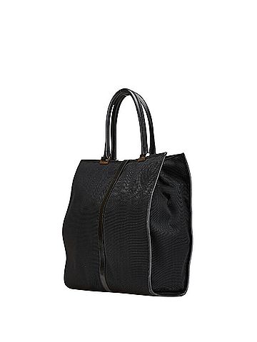 Gucci Gucci Jackie Line Tote Bag 002 1064 3444 Black Canvas and Leather Women's GUCCI (view 2)