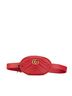 Gucci 100% Leather Red Gucci GG Marmont body bag/waist bag 476434 red leather women's GUCCI One size - photo 1