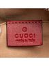 Gucci 100% Leather Red Gucci GG Marmont body bag/waist bag 476434 red leather women's GUCCI One size - photo 8