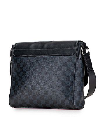 Louis Vuitton Louis Vuitton Damier Cobalt Newport Messenger PM Shoulder Bag N41587 Blue Leather Women's LOUIS VUITTON (view 2)