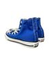 Converse 100% Fabric Solid Blue Sneaker Kids Converse Chuck Taylor All Star High-top 335511F Blue Casual Size 3 Size 3 (youth) - photo 4
