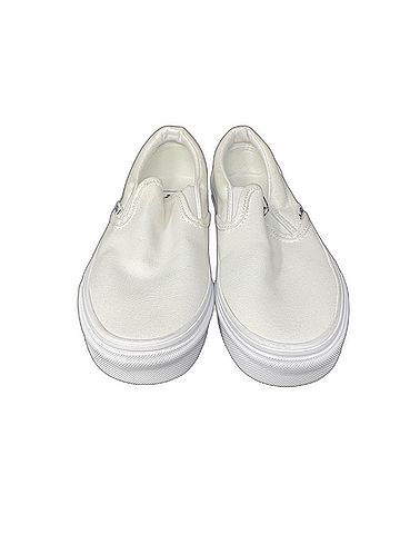 Vans Sneaker Kids Vans Classic Slip-On 500714 White Casual Size 6 (view 2)