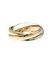 Cartier Gold Toned Cartier Trinity Yellow Gold (18K),Pink Gold (18K),White Gold (18K) Fashion No Stone Band Ring Gold One size - photo 1