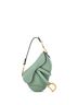 Christian Dior 100% Leather Green Saddle Handbag Leather Mini One size - photo 1
